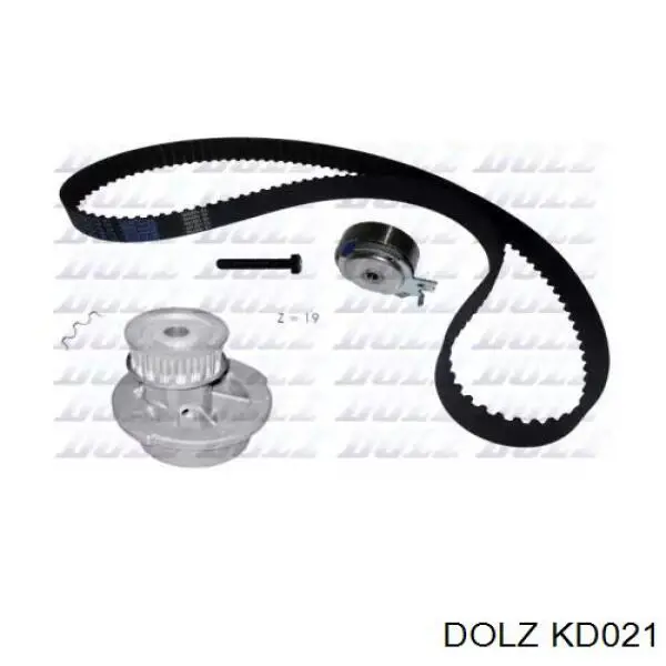 KD021 Dolz kit correa de distribución