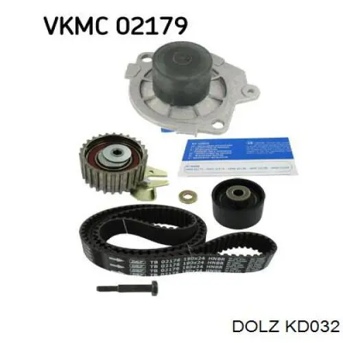 KD032 Dolz Kit correa de distribución
