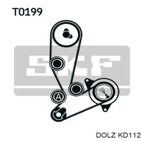 Kit de distribución KD112 Dolz