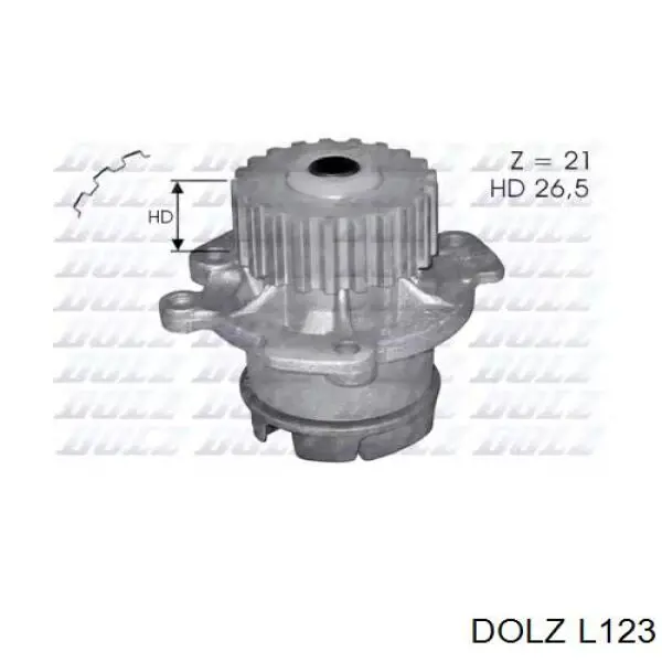 Comprar L123 Dolz Bomba de agua para motor