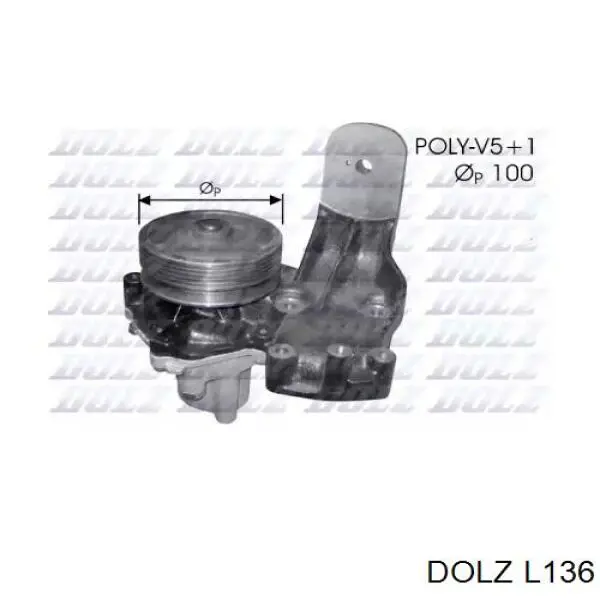 Bomba de agua de refrigeración con carcasa Dolz L136 precio, desde 32,94 EUR