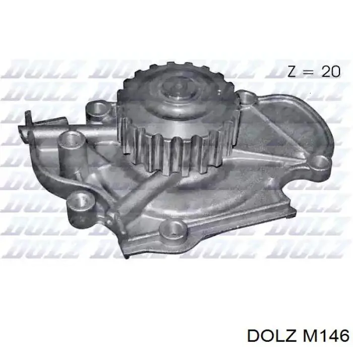 M146 Dolz Bomba refrigerante coche