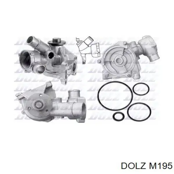Comprar M195 Dolz Bomba de agua para motor