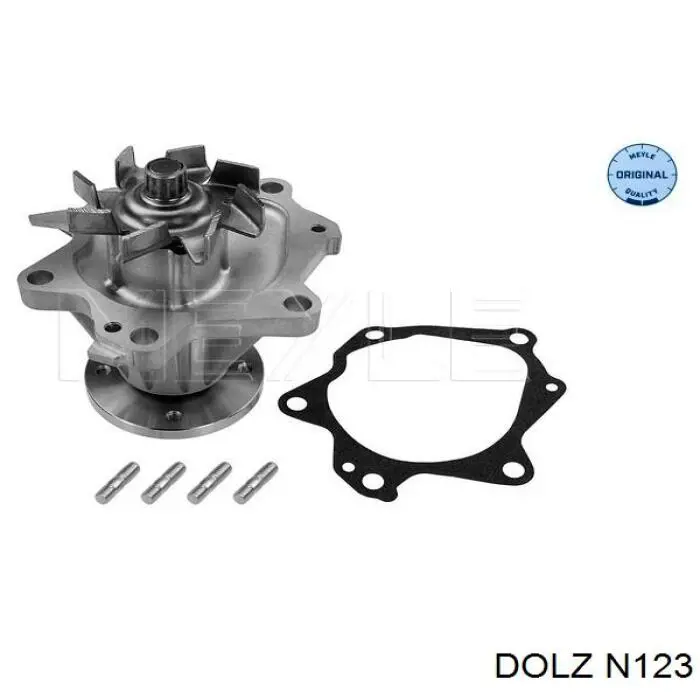 N123 Dolz Bomba refrigerante coche