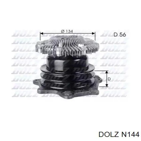 Comprar N144 Dolz Bomba de agua para motor
