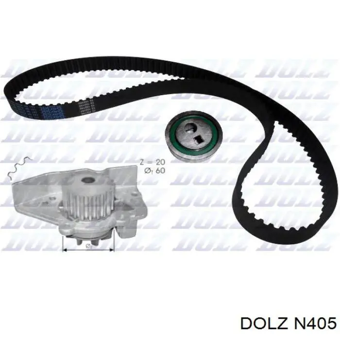 N405 Dolz Bomba refrigerante coche