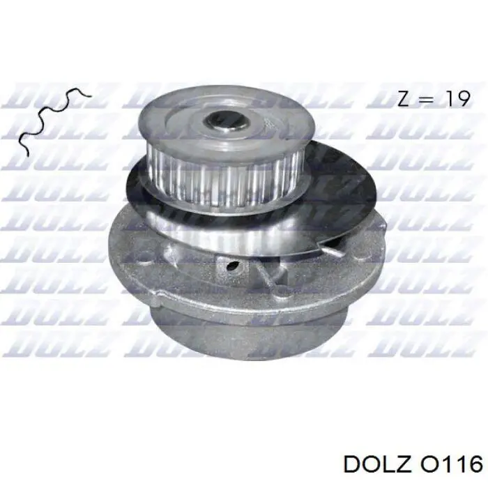 Bomba de agua O116 Dolz