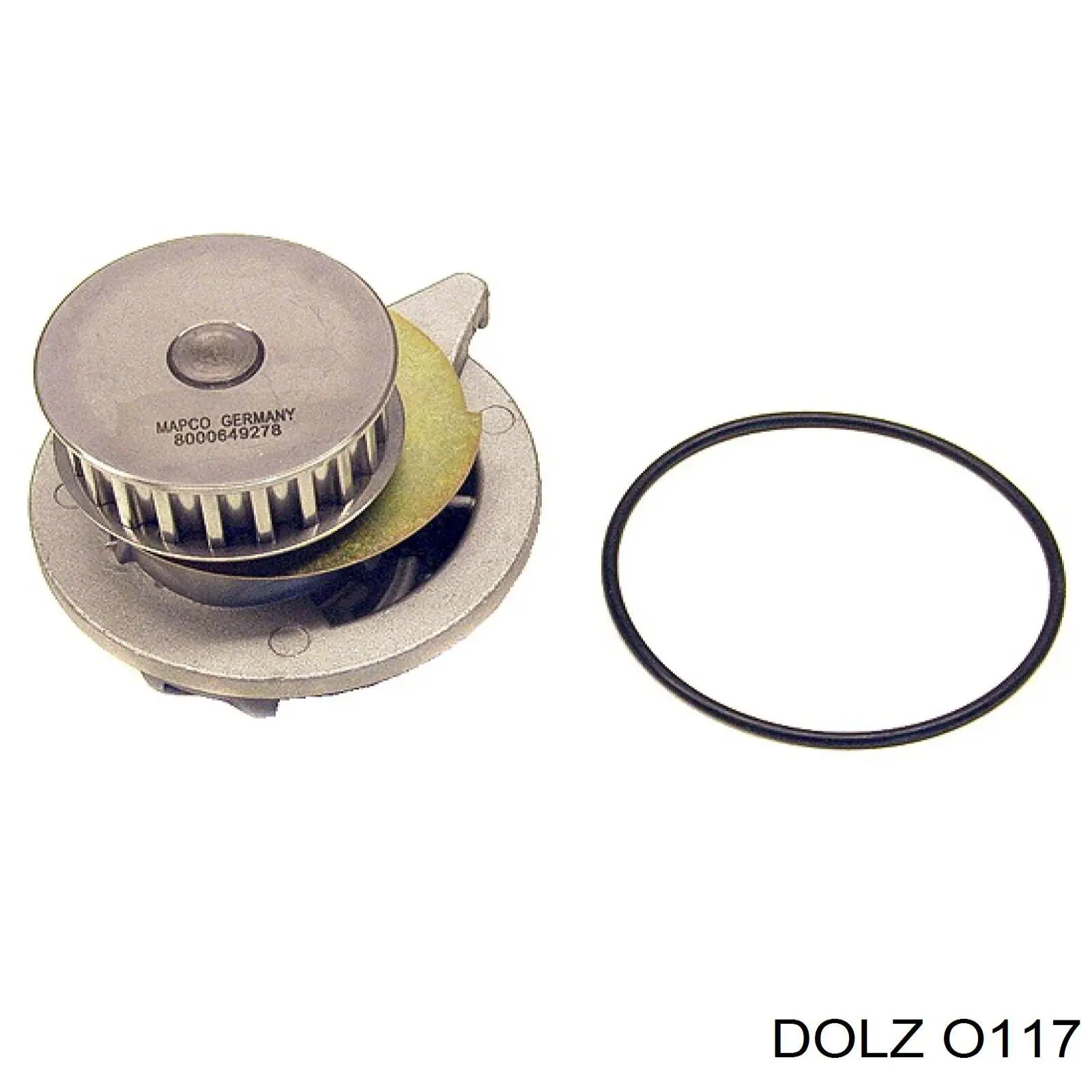 O117 Dolz Bomba refrigerante coche