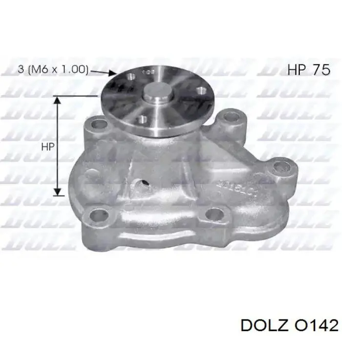 Comprar O142 Dolz Bomba de agua para motor