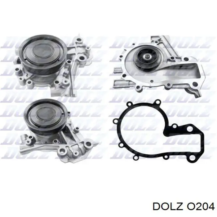 O204 Dolz Bomba refrigerante coche