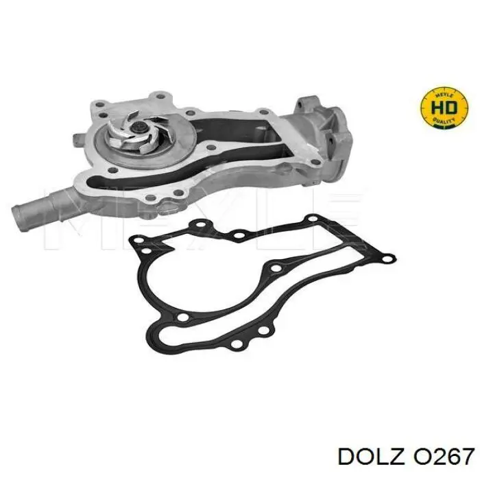 O267 Dolz Bomba refrigerante coche