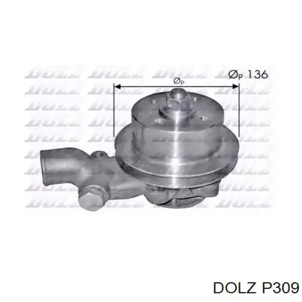 P309 Dolz Bomba refrigerante coche