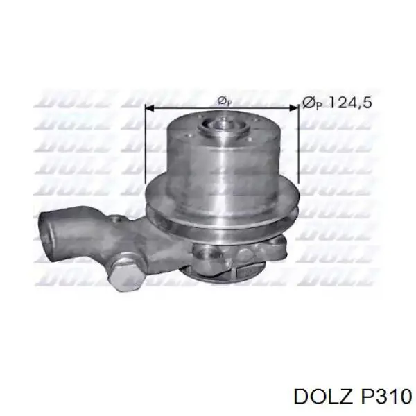 P310 Dolz Bomba refrigerante coche