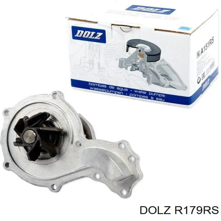 R179RS Dolz Bomba refrigerante coche