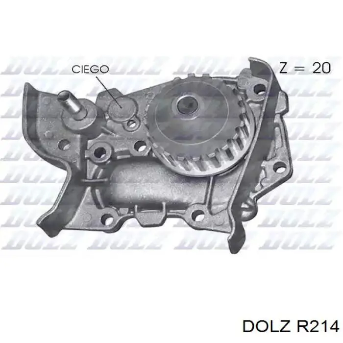 Comprar R214 Dolz Bomba de agua para motor