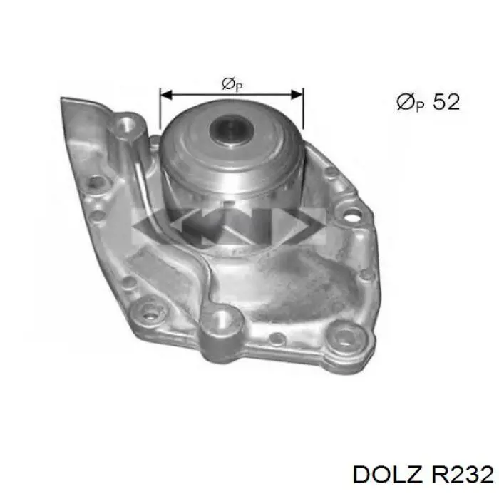 R232 Dolz bomba de agua