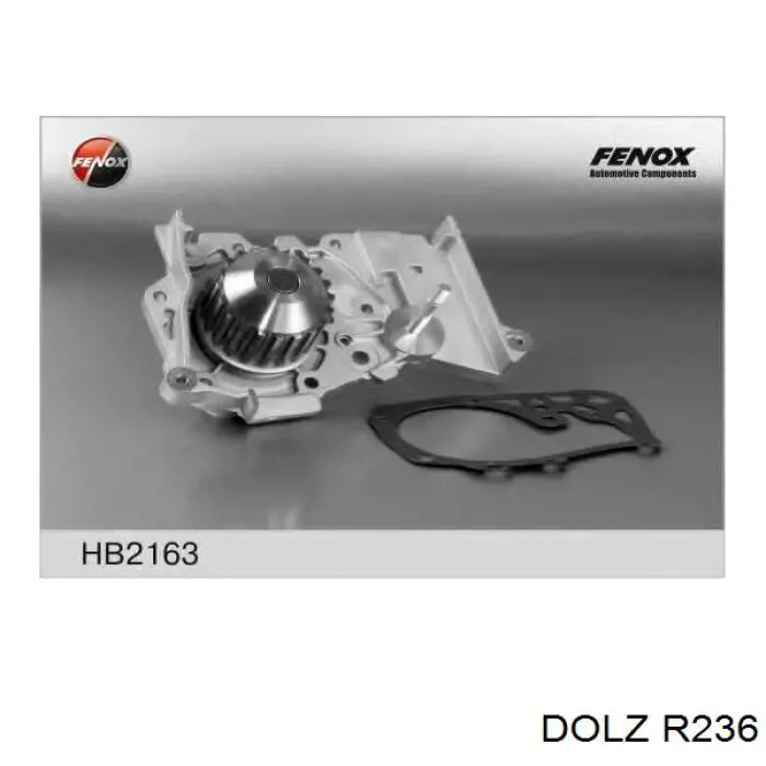 Bomba de agua R236 Dolz