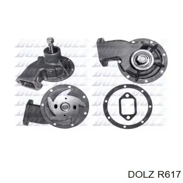 R617 Dolz Bomba refrigerante coche