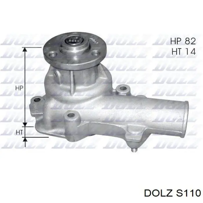 Comprar S110 Dolz Bomba de agua para motor