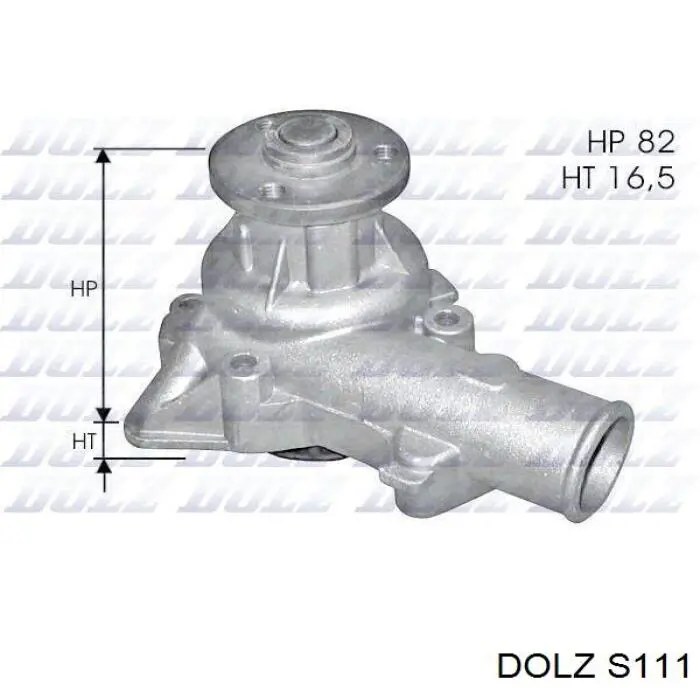 Comprar S111 Dolz Bomba de agua para motor