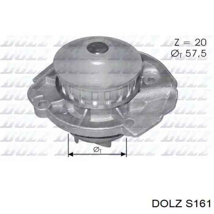 Comprar S161 Dolz Bomba de agua para motor