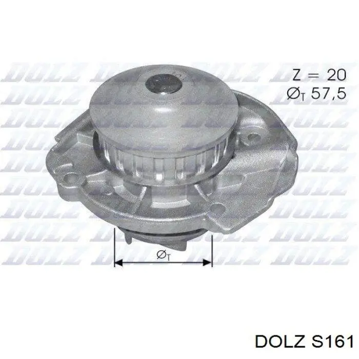 Bomba de agua S161 Dolz