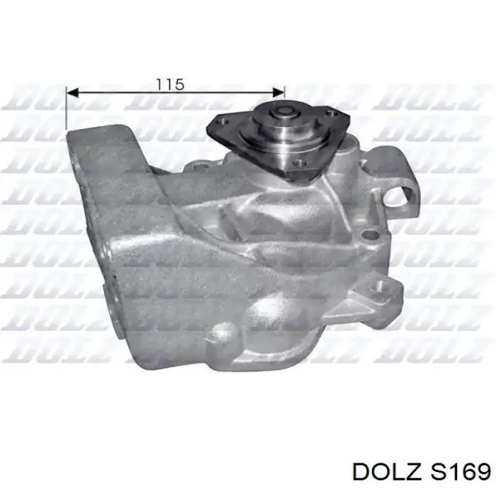 Comprar S169 Dolz Bomba de agua para motor