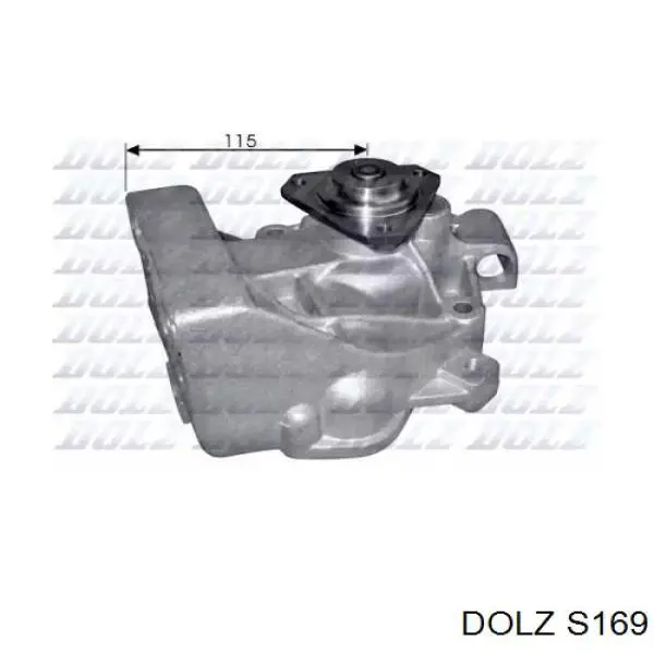 S169 Dolz Bomba refrigerante coche