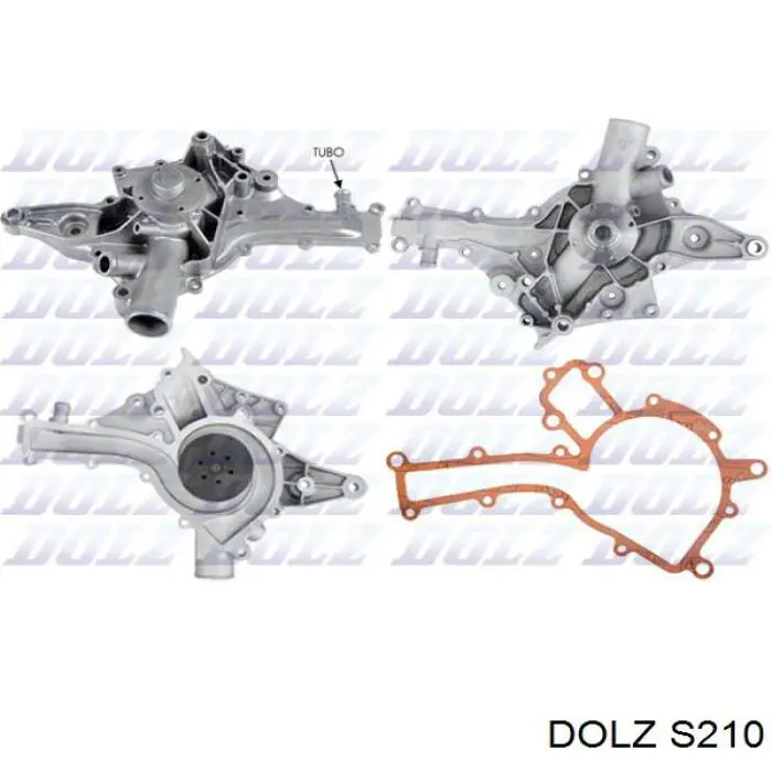 S210 Dolz Bomba refrigerante coche