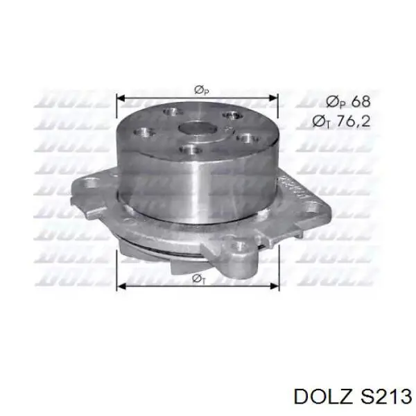 Comprar S213 Dolz Bomba de agua para motor