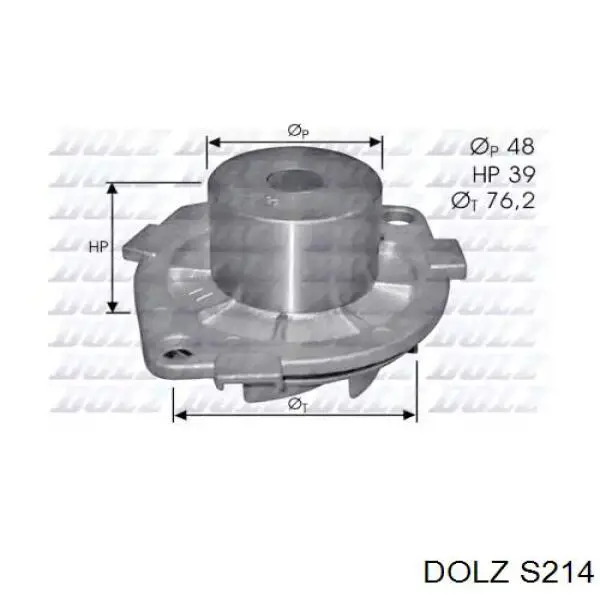 Comprar S214 Dolz Bomba de agua para motor