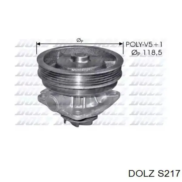 Comprar S217 Dolz Bomba de agua para motor