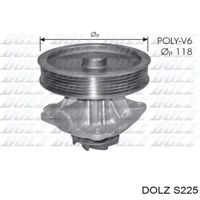 Comprar S225 Dolz Bomba de agua para motor