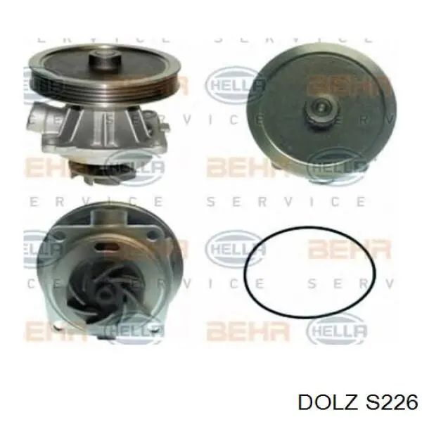 Bomba de agua de refrigeración con carcasa Dolz S226 precio, desde 50,00 EUR