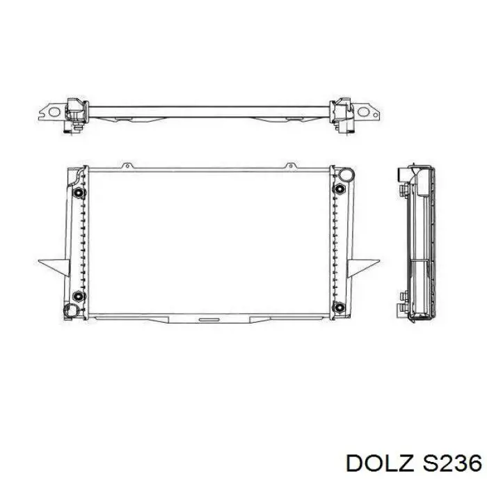 S236 Dolz Bomba refrigerante coche