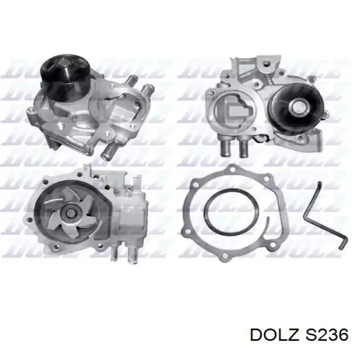Bomba de agua S236 Dolz