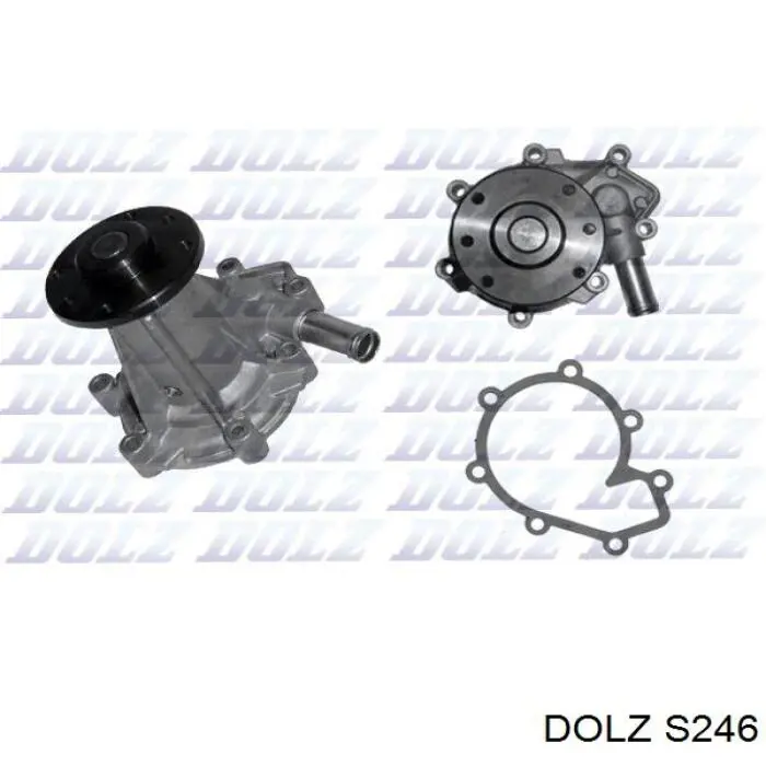 S246 Dolz Bomba refrigerante coche