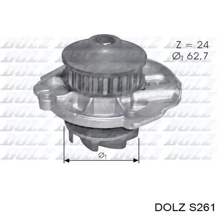 Comprar S261 Dolz Bomba de agua para motor