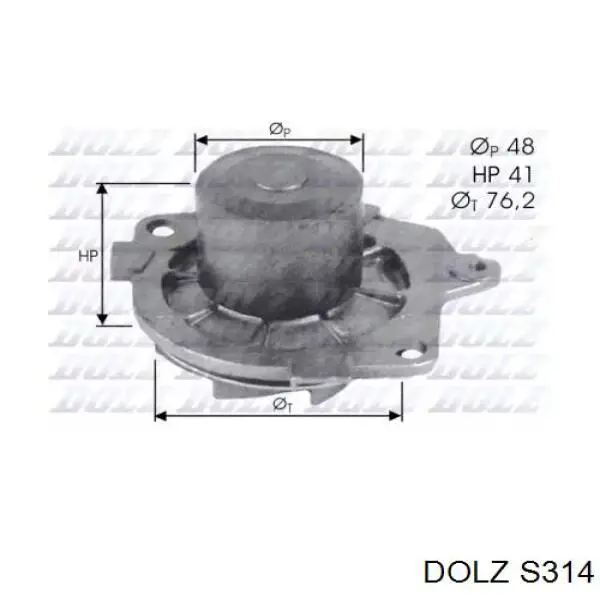 Motor de agua Dolz S314