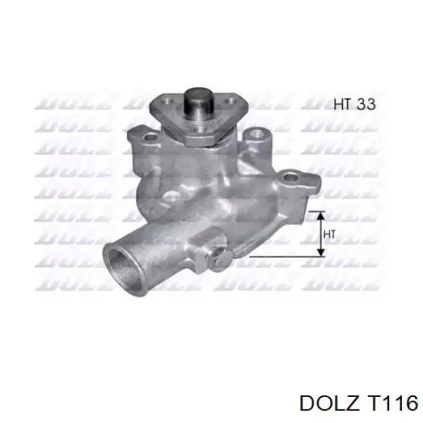 Comprar T116 Dolz Bomba de agua para motor