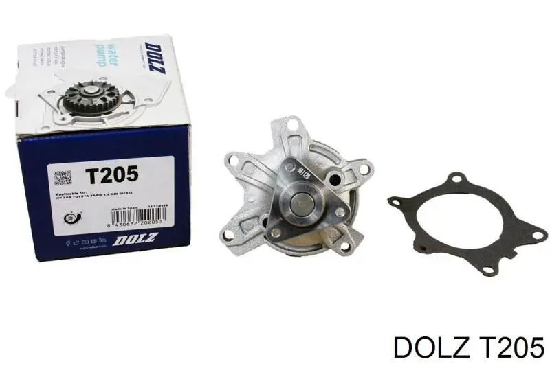 T205 Dolz Bomba refrigerante coche
