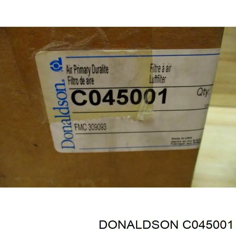 El filtro de aire Donaldson C045001 precio, desde 34,97 EUR