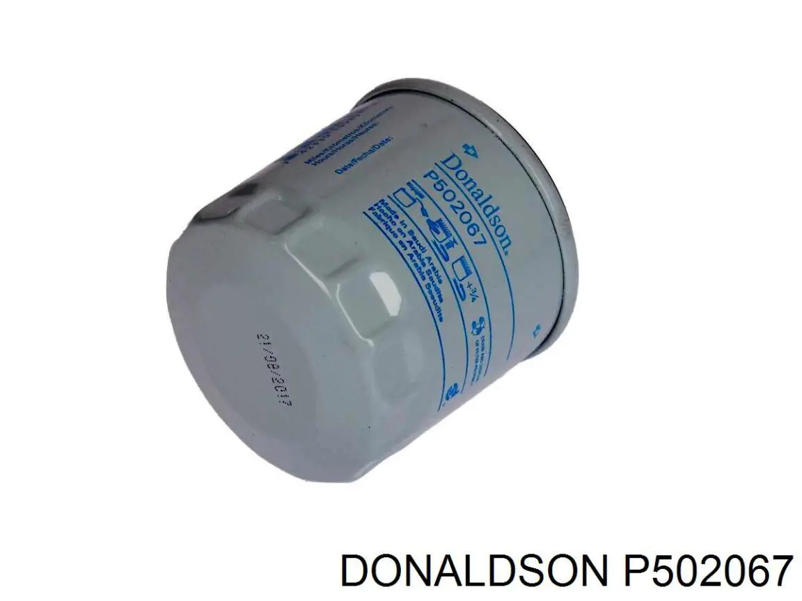 P502067 Donaldson filtro de aceite