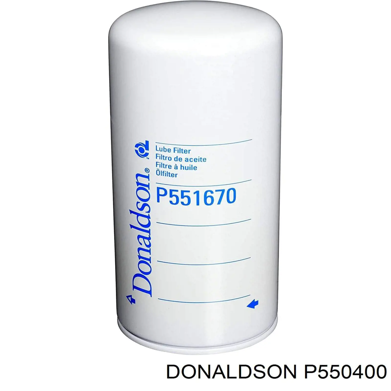 Filtro de aceite P550400 Donaldson