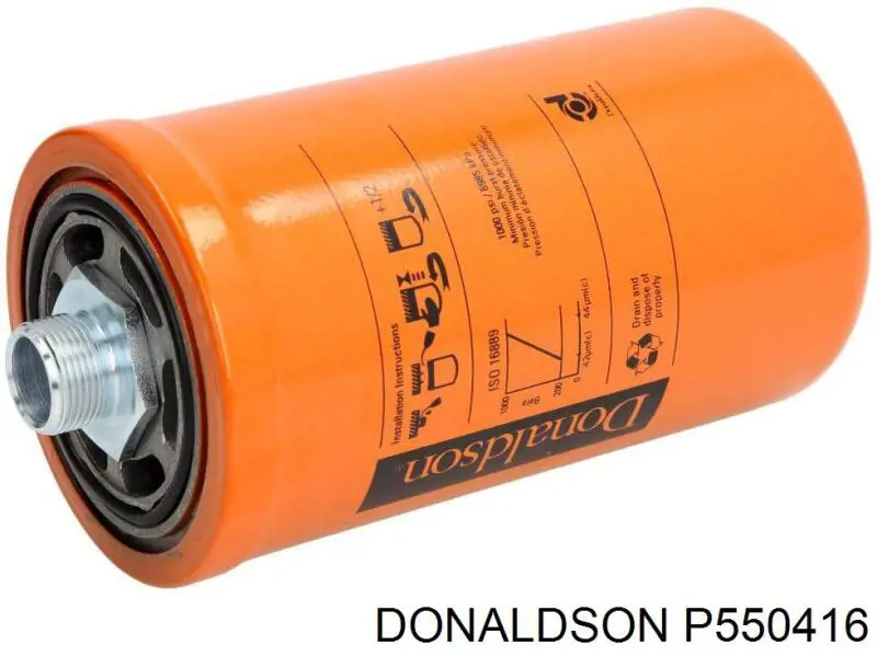 Comprar P550416 Donaldson Filtro del sistema hidráulico