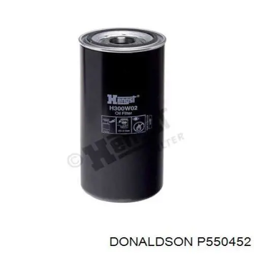 P550452 Donaldson filtro de aceite