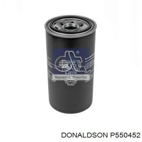 Filtro de aceite Donaldson P550452 precio, desde 24,50 EUR
