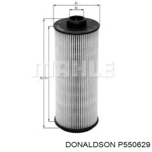 P550629 Donaldson filtro de aceite