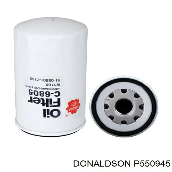 Comprar P550945 Donaldson Filtros de aceite