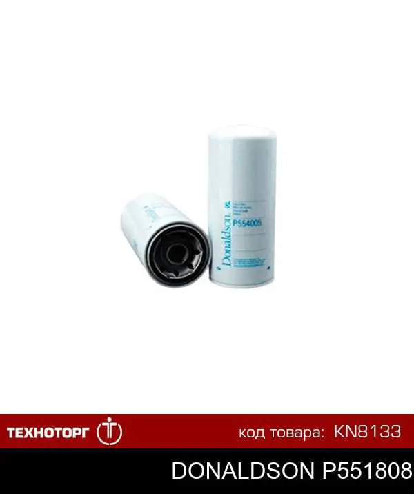 Filtro del sistema hidráulico Donaldson P551808 precio, desde 33,45 EUR